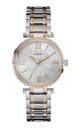 Guess Analog Stainless Steel watch with Stainless Steel band in Ladies Rose Gold/Bronze For Her with a 38MM case diameter and model number U0636L1